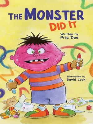 cover image of The Monster did it